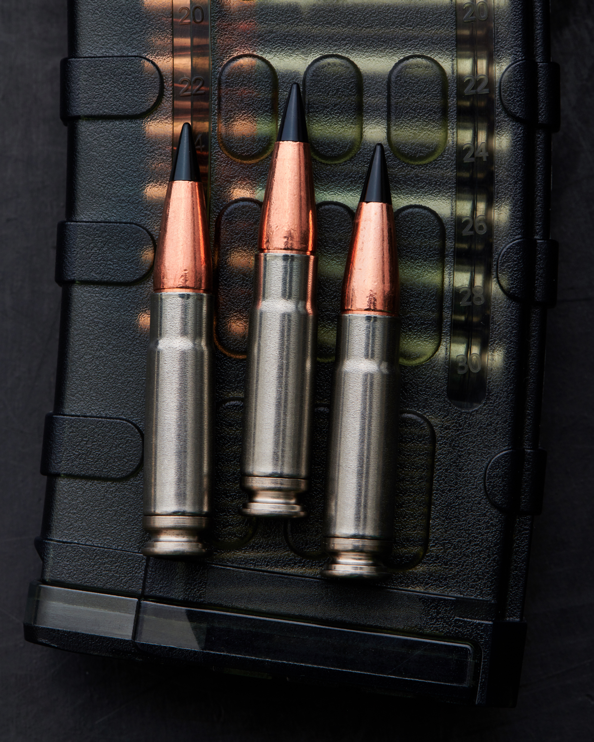 8.6 Blackout hybrid case ammunition by Phantom Defense